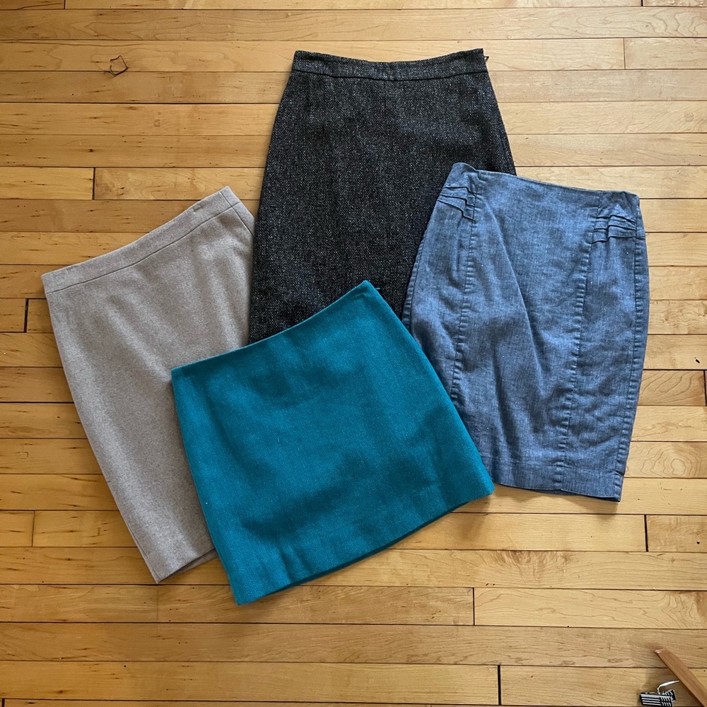 Skirts- Ann Taylor J Crew & Express